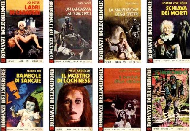 I romanzi dell’orrore della Edifumetto (1975 – 1976)